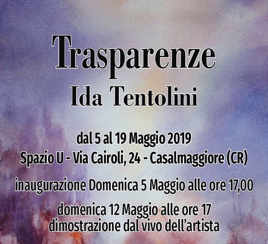 Ida Tentolini espone a Casalmaggiore (CR)