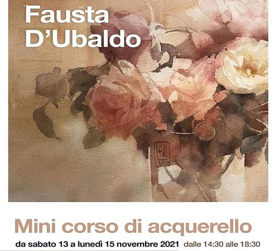 Mini corso di acquerello di Fausta D'Ubaldo
