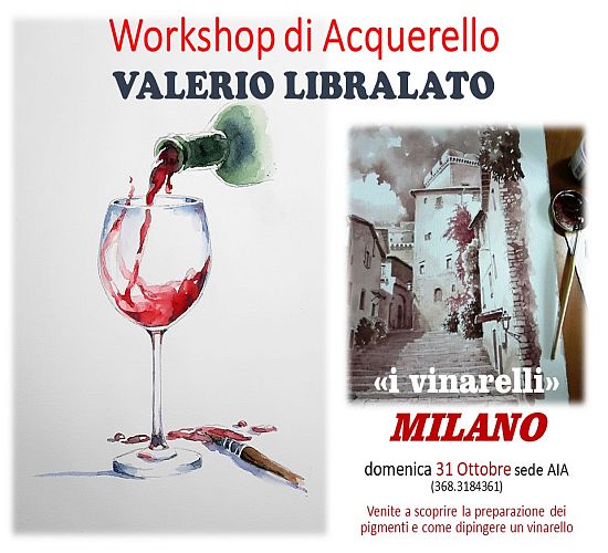 Workshop di Acquerello con Valerio Libralato