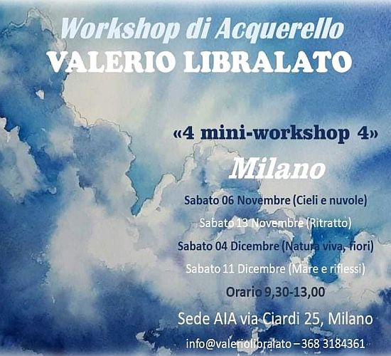Workshop di Valerio Libralato a Milano