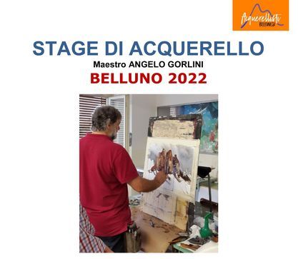 Stage di Acquerello di Angelo Gorlini a Belluno