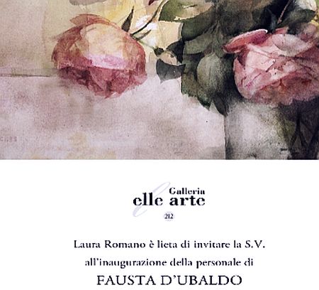 Fausta D'Ubaldo espone a Palermo