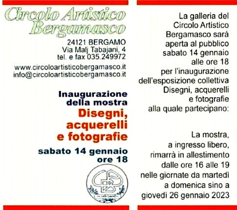 Marinella Canonico espone a Bergamo