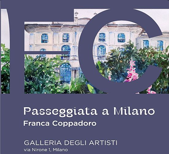 Franca Coppadoro espone a Milano