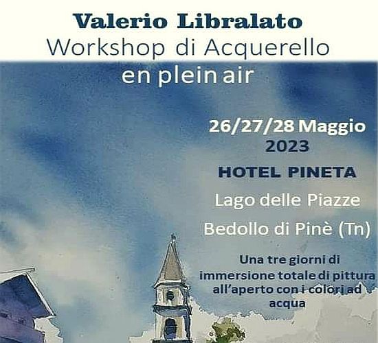 Workshop di Acquerello en plein air con Valerio Libralato