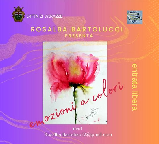 Rosalba Bartolucci espone a Varazze (SV)