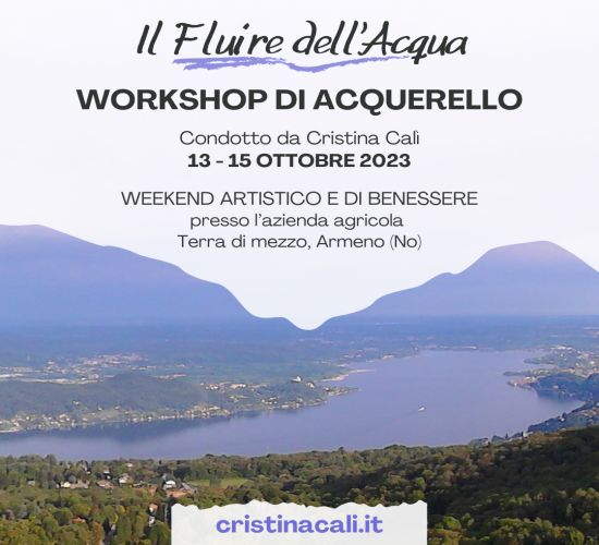 Workshop di Acquerello con Cristina Calì