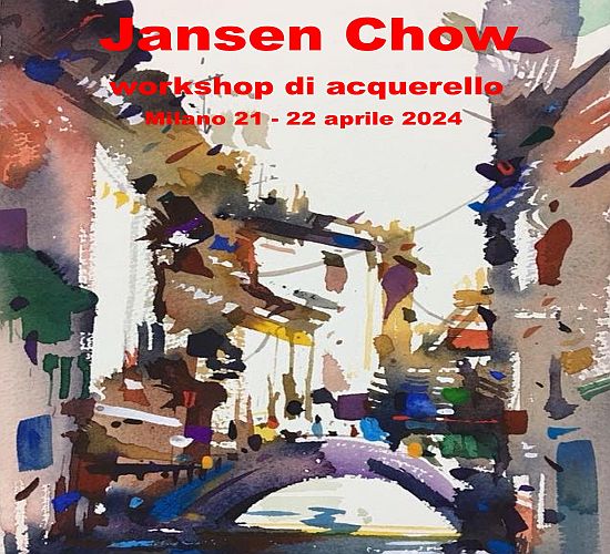 Workshop di Jansen Chow a Milano, 21- 22 aprile 2024