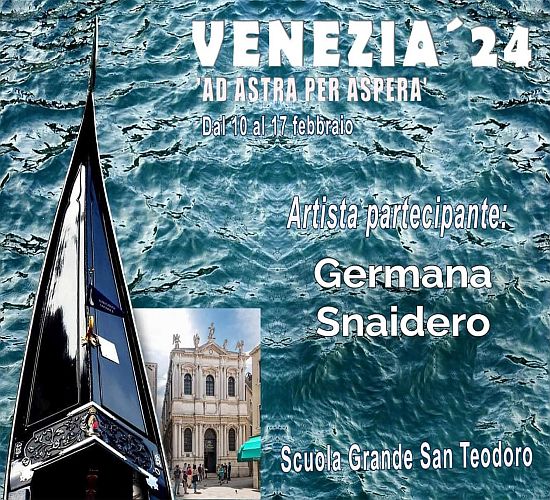 Germana Snaidero espone a Venezia