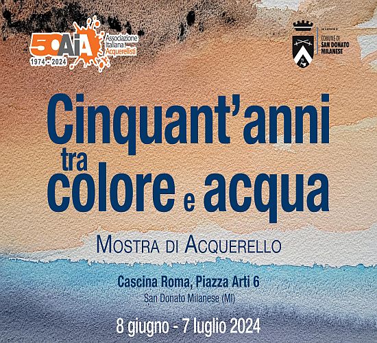 2024 - Cinquant'anni tra colore e acqua - San Donato Milanese