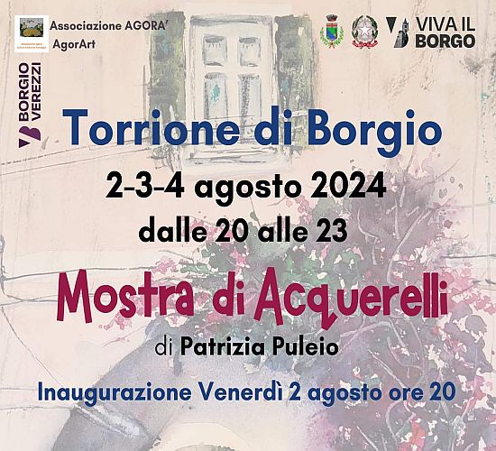 Patrizia Puleio espone al Torrione di Borgio (Borgio Verezzi - SV)